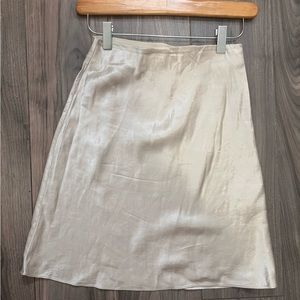 Babaton satin mini skirt